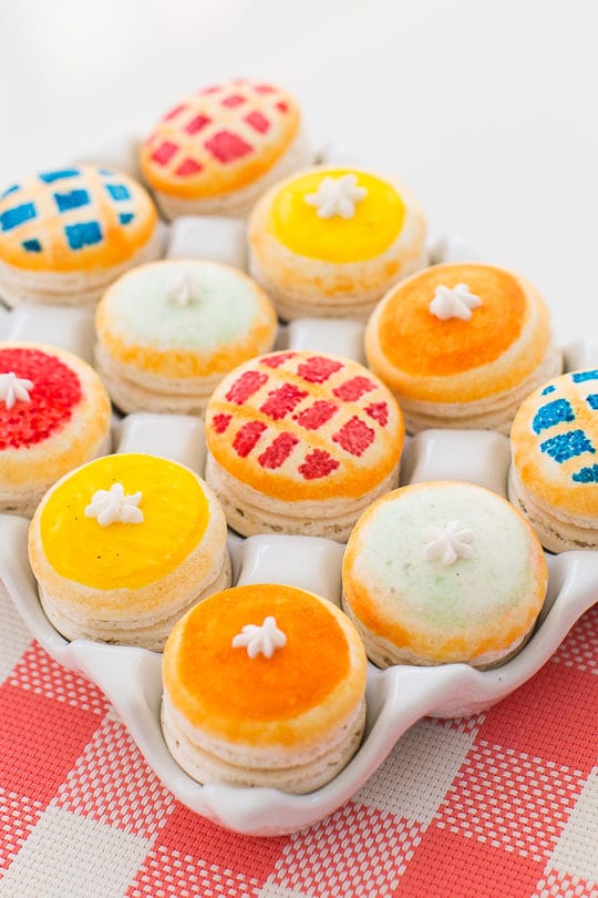 Homemade Pie Macarons