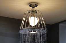 Lamp-Like Shower Heads