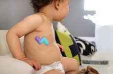 Fever-Tracking Baby Stickers