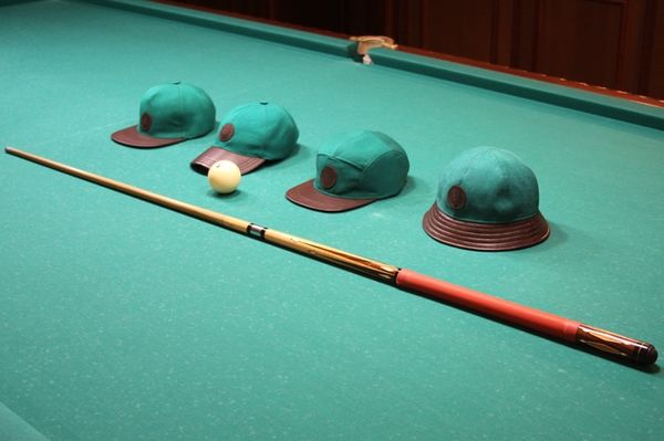 Billiard Tablecloth Hats