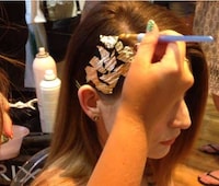 Gold Leaf Hairstyles Image 2