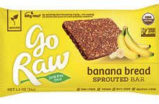 Raw Banana Bread Bars