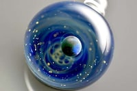 Floral Glass Space Orbs Image 8