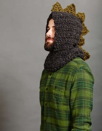 Prehistoric Crochet Hoods Image 2