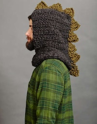 Prehistoric Crochet Hoods Image 3