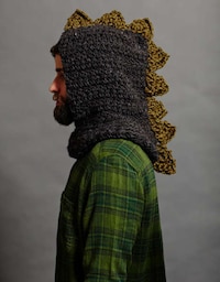Prehistoric Crochet Hoods Image 5
