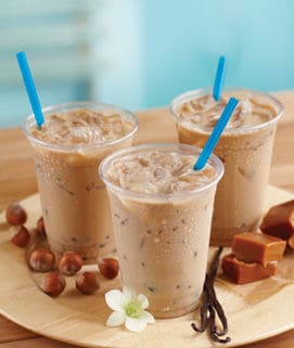 Iced Eggnog Lattes