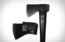 Carbon Leather Hatchets
