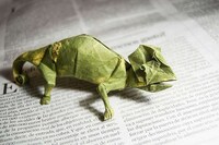 Intricate Origami Artwork Image 6
