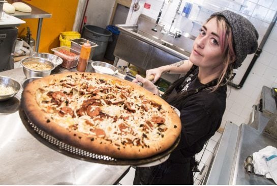Overloaded Vegan Pizzas