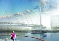 Urban Metropolis Pedestrian Bridges Image 2