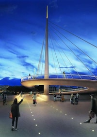 Urban Metropolis Pedestrian Bridges Image 3