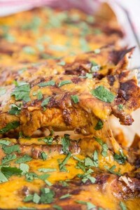 Leftover Turkey Enchiladas Image 2
