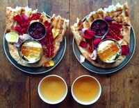 Symmetrical Breakfast Photography Image 2