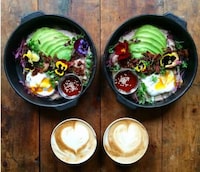 Symmetrical Breakfast Photography Image 3