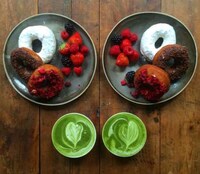Symmetrical Breakfast Photography Image 4