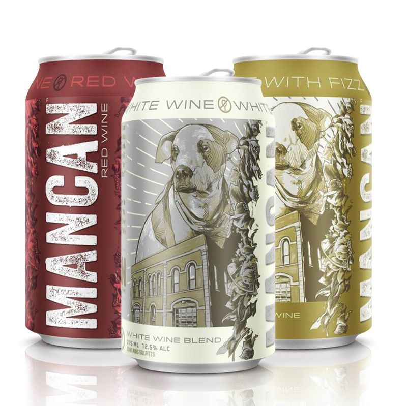 Manly Canned Wines