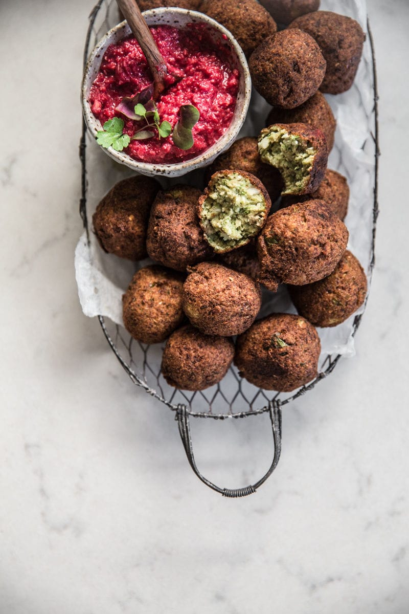 Spicy Falafel Bites