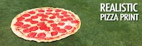 Pizza-Shaped Beach Towels Image 2