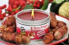 Food-Scented Christmas Candles