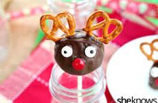 Cookie Reindeer Pops