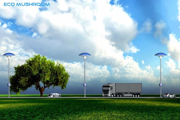 Air Purifying Street Lamps