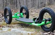 Tri-Wheeled Skateboards