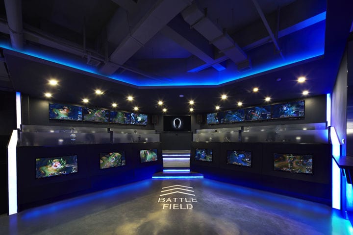 Professional Gamer Cafes