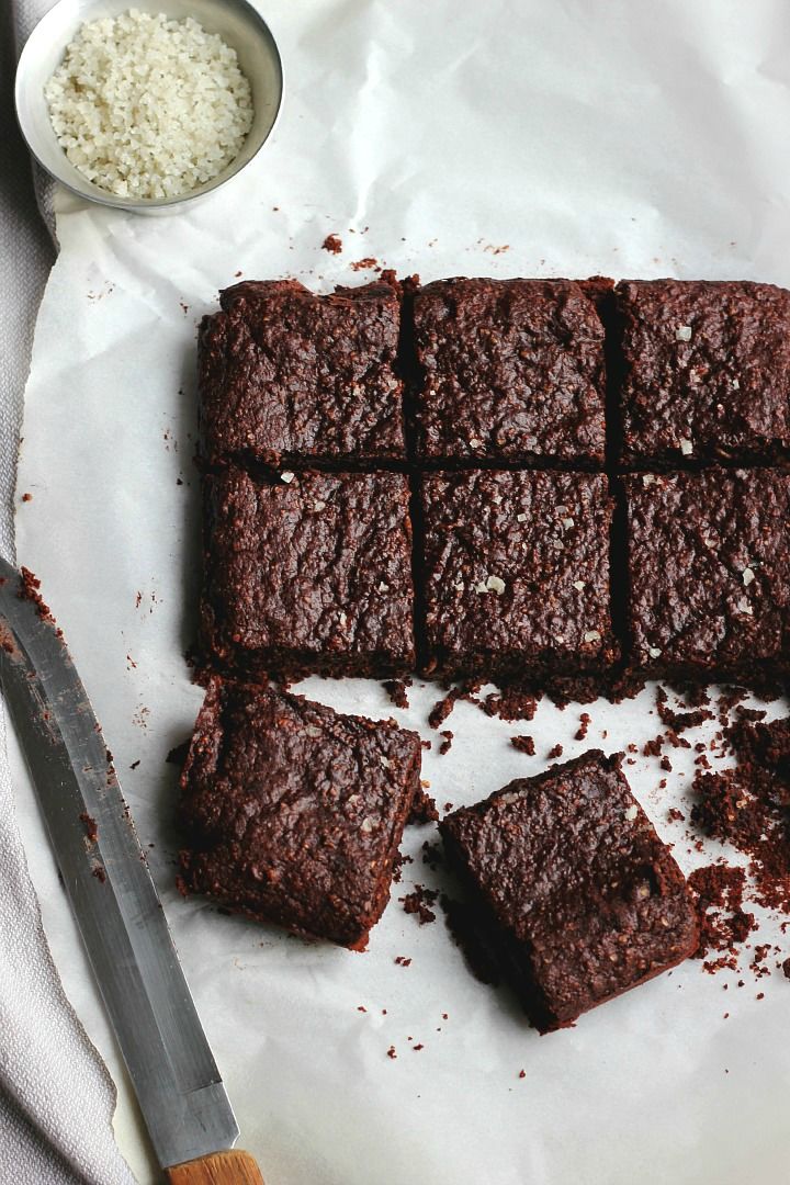 Vegan Sesame Seed Brownies
