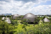 Bulging Bamboo Pavilions Image 2