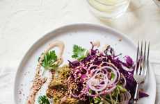 Savory Falafel Waffles