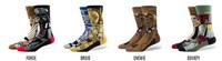 Graphic Sci-Fi Socks Image 3