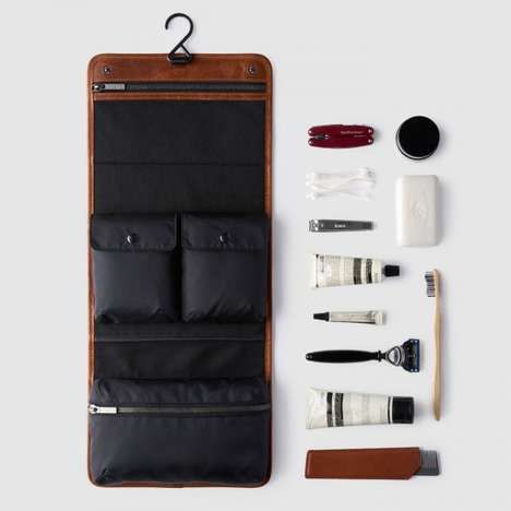 Luxurious Leather Grooming Kits