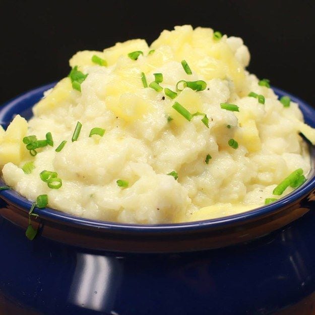 Cheesy Mashed Cauliflower Dishes