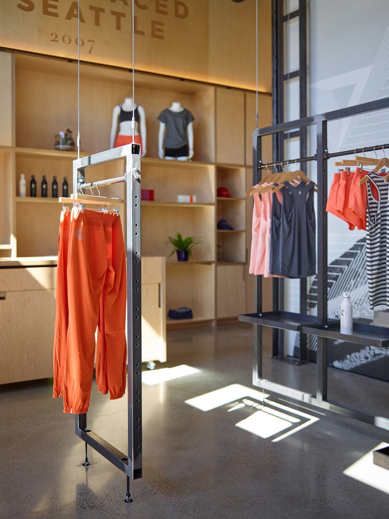 Suspended Display Interiors