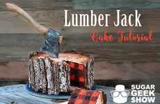 Lumberjack-Inspired Cakes