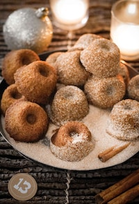 Gingerbread Donut Cakes Image 2