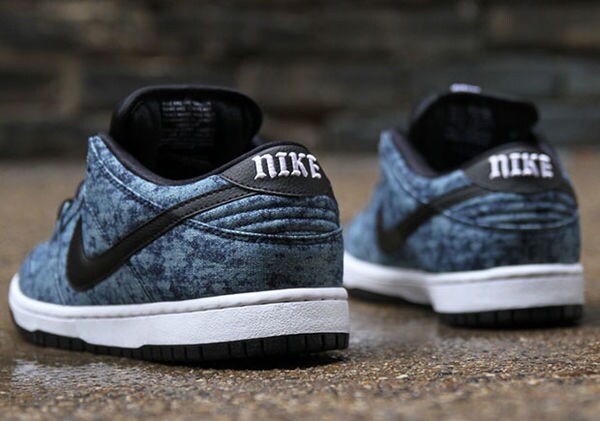 Bleached Denim Sneakers
