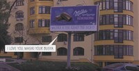 Personalized Chocolate Billboards Image 3
