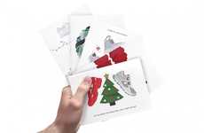 Footwear-Themed Holiday Cards