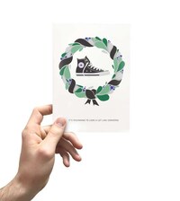 Footwear-Themed Holiday Cards Image 2