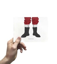 Footwear-Themed Holiday Cards Image 4