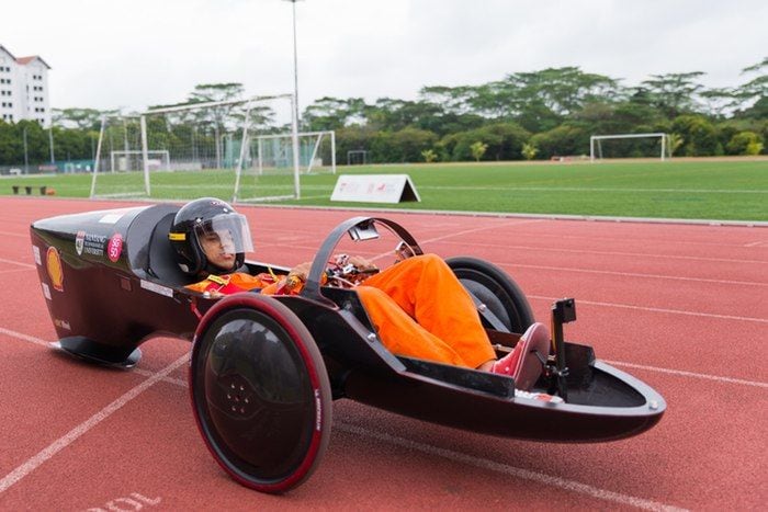 Individual Three-Wheeled Racers