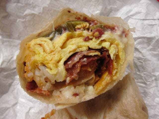 Piquant Breakfast Burritos