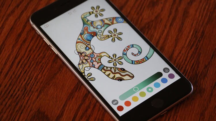 Tablet-Based Coloring Books