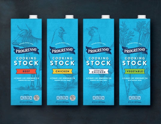 Homespun Soup Stock Branding