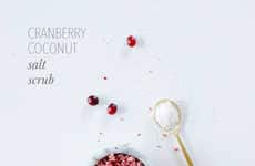 Homemade Cranberry Scrubs