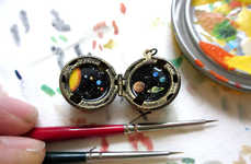 Worldly Locket Paintings