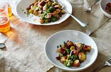 Pretzel Panzanella Salads