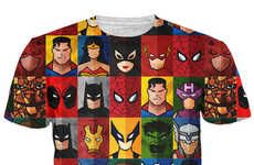 Portraiture Superhero Shirts